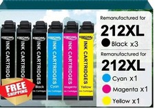 KERFOINK Epson 212 212XL Ink Cartridges Combo Pack, 6-Pk High Yield picture