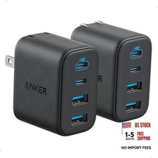 Zolo USB C Charger Block,2-Pack Type C Charger Fast Charging with 50W Black picture