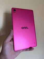 onn. 8” Tablet (Pink) – Does Not Power On – For Parts or Repair 100135794 picture
