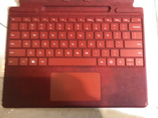 Microsoft - Surface Pro Signature Keyboard poppy Red   No Pen For PARTS ONLY picture