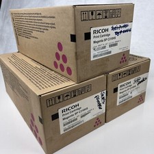 3x GENUINE Ricoh SP C310HS Magenta Print Cartridge - Bundle picture