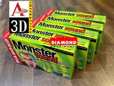 Vintage Diamond Multimedia Monster Sound MX300 PCI Sound Card w/ Box, Manual picture