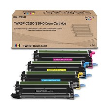 TWR5P C2660 S3840 Drum Cartridge / Imaging Kit 331-8434 Replacement for Dell ... picture