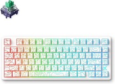 MCHOSE Jet 75 Rapid Trigger Keyboard 75% Percent, Hall Effect White Topographic  picture