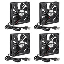 4Pcs 40Mm USB Brushless Cooling Fan 40Mm X10Mm DC 5V Quiet Cooling Fan picture
