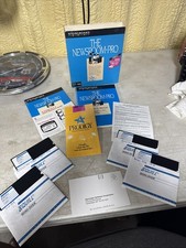 Vintage The Newsroom Pro Springboard Software IBM PC Floppy Disk Case Manuals picture
