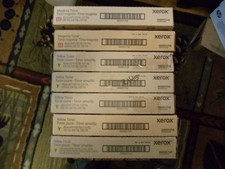 Genuine Xerox two 006R01748 and  five 006R0149 C8100 series toner picture