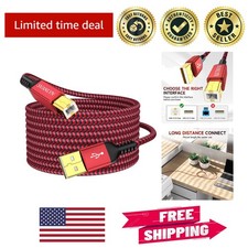 Reinforced 6FT USB A to B Printer Cable - Fast Data Transfer & Easy Plug Play picture