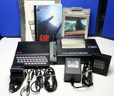 Sinclair ZX81 Microcomputer Lot ,16K RAM Expansion, TS 2040 Printer, Flight Sim picture