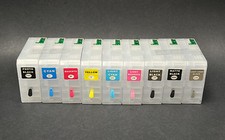 9pc Refillable Ink Cartridges for Epson Stylus Pro 3800 Printer DTF K3 Pigment picture