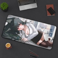 Zenless Zone Zero Desk Mat, ZZZ Gaming Pad size 16x32 , anime girl, for pc , picture