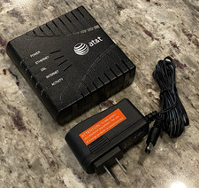 Westell 6100 DSL2+ Router F90-610025-06 w/ Power Supply Adapter picture