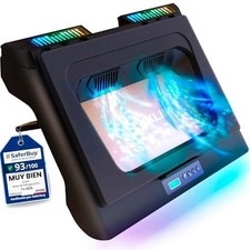 KLIM Everest Laptop Cooling Pad | New | Powerful Turbo-Fan 4300 RPM Black picture