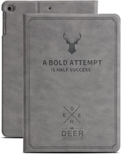 Deer logo Smart Folio Slim Case Cover for iPad 9.7