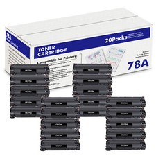 20PK CE278A Black Toner Cartridges For HP LaserJet Pro M1536D M1536DN M1536DNF picture