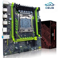 ZSUS X99 Gaming Motherboard LGA2011-3 DDR4 M.2 NVMe Dual Channel PCIe x16 for picture