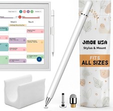 Stylus and Mount for Skylight Digital Calendar | Dual Tip with Mesh and Disc Tip picture