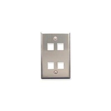 ICC FACE-4-SS IC107SF4SS - 4Port Face Stainl picture