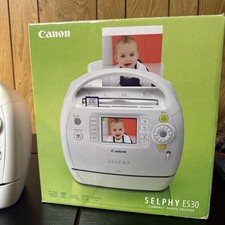 Canon Selphy ES30 Digital Compact Photo Printer Thermal Portable LCD Display picture