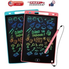 LCD Writing Tablet, 2 Packs Drawing Pads for Kids 3 4 5 6  Old 8.5 Inch Color... picture