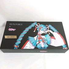 REALFORCE GX1 Hatsune Miku Gaming Keyboard X1UDM1 US Layout NEW Japan Limited picture