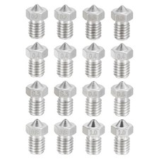16pcs 3D Printer Nozzle Brass Extruder Print Head for 1.75mm M6 3D Printer picture