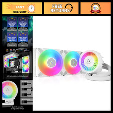 240mm A-RGB Liquid CPU Cooler - High Performance Water Cooling System, 200-1800 picture