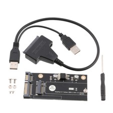 20+6 Pin SSD to SATA 2.5 or USB Adapter for Thinkpad Lenovo X1 Carbon picture