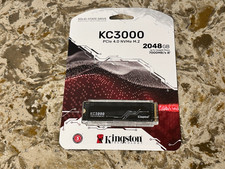 New Kingston KC3000 2TB PCIe 4.0 NVMe M.2 2280 Internal SSD SKC3000D/2048G picture
