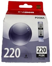 Canon PIXMA Black Ink Tank Cartridge PGBK 220 PGI-220BK New In Box picture
