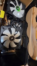Box of 9 Computer Case Fans (varying sizes) picture