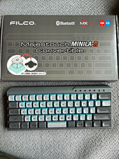 FILCO Majestouch MINILA-R Convertible Mechanical Bluetooth/Wired PBT Gray/Blue picture