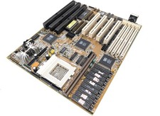 Untested ABIT AB-PH5 Motherboard Socket Socket 7 Vintage Retro ISA Motherboard picture