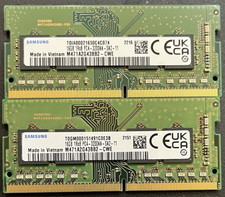 Samsung 32GB (2x 16GB) RAM DDR4 3200MHz Memory Kit SODIMM M471A2G43BB2-CWE picture