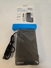 Inland Enclosure With USB-A and USB-C For 2.5 Sata HDD/SSD picture