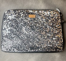 Nine West Black Sequin Laptop Zipper Case Bag Sparkly Glam Tech Sleeve picture