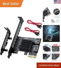 PCI-E X1 to SATA 3.0 Controller Card, 2-Port SATA III 6Gbps Expansion Cards, ... picture