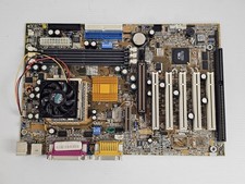 PCChips M756LMR Slot-1 Motherboard VIA Chipset AGP PCI ISA SDRAM Retro PC picture