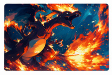 Pokemon Playmat Mousepad Desk Mat TCG- Charizard picture