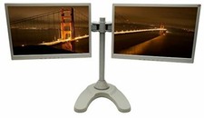 LCD-6460S Dual LCD Monitor Stand (Silver) picture