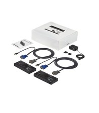 6x LOT Startech VGA USB KVM Console Extender over CAT5 UTP (500 ft) Extender  picture