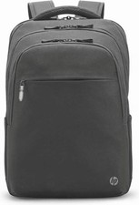 HP Black Renew Business Laptop Backpack Unisex Black 17.3 Inch Carrying Case picture