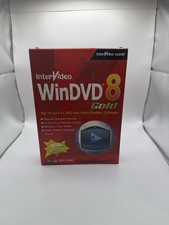InterVideo WinDVD 8 Gold PC DVD Video Playback Software Windows Vista Ready picture