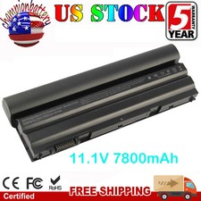 New 9 Cell 7800mAh Laptop Battery For Dell 2P2MJ 312-1325 312-1165 M5Y0X PRV1Y picture