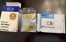HP 88 MAGENTA INK CARTRIDGE AND HP 88 XL YELLOW INK JET CARTRIDGE picture