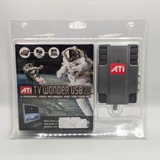 New ATI TV Wonder USB 2.0 Vintage TV Tuner & Video Capture Device Sealed picture