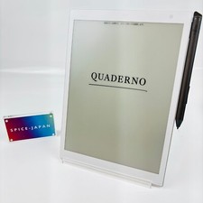 Fujitsu FMV-DPP04 Quaderno Digital Paper Tablet White A5 size 10.3 inch JP Used picture