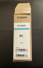 Canon PFI-306PC Photo Cyan Ink Tank 330ml ✅NEW GENUINE picture
