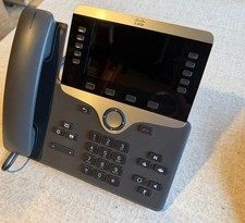 Cisco CP-8851 IP Phone MPP 3PCC Multiplatform SIP Color Gigabit PoE w/ Handset picture
