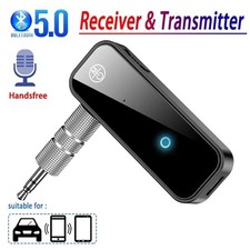 Transmisor Receptor USB Bluetooth 5.0 Auxiliar Inalámbrico Para Coche De 3.5mm picture